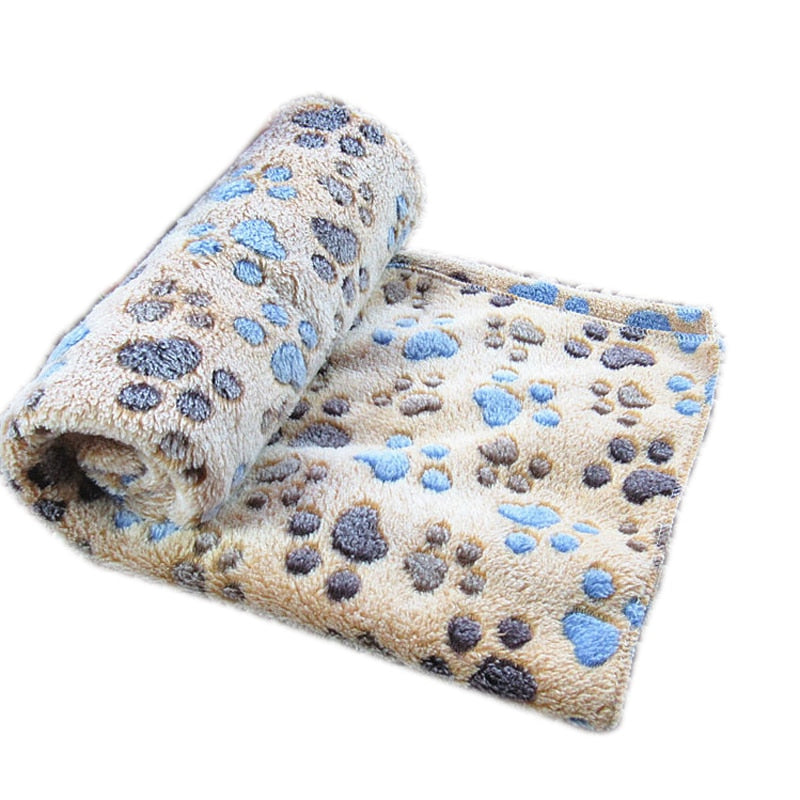 Hot Warm Pet Fleece Blanket Bed Mat Pad Cover Cushion for Dog Cat Puppy Animal Winter Supplies