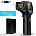 Load image into Gallery viewer, Mestek Infrared Thermometer Non-contact Temperature Meter Termometro Color LCD Screen IR02C Digital Thermometer With Humidity
