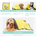 Load image into Gallery viewer, Quick-drying Dog and Cat Towels Soft Fiber Towels Absorbent Bath Towel Pet Bathrobe Convenient Cleaning Towel Dog Accessories
