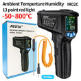 Load image into Gallery viewer, Mestek Infrared Thermometer Non-contact Temperature Meter Termometro Color LCD Screen IR02C Digital Thermometer With Humidity
