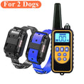 Load image into Gallery viewer, 800m Electric Dog Training Collar Waterproof Pet Remote Control Rechargeable training dog collar with Shock Vibration Sound

