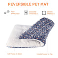 Load image into Gallery viewer, Pets Dog Bed Mat Crate Pad Soft Pet Bed Washable Crate Mat For Large Medium Small Dogs Reversible Fleece Dog Crate Kennel Mat Cat Bed Liner Super Soft Fluffy Premium Fleece Pet Blanket
