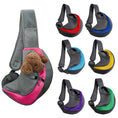 Load image into Gallery viewer, Mesh Oxford Pet Outdoor Travel Pet Puppy Carrier Handbag Pouch Single Shoulder Bag Sling Mesh Comfort Travel Tote Shoulder Bag
