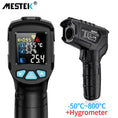 Load image into Gallery viewer, Mestek Infrared Thermometer Non-contact Temperature Meter Termometro Color LCD Screen IR02C Digital Thermometer With Humidity
